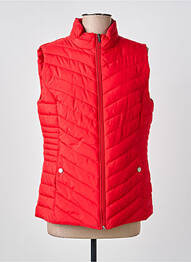 Doudoune poches sans capuche rouge CONCEPT  K femme