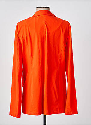 Blazer poches orange HBT femme