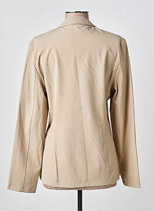 Blazer coupe cintrée beige HBT femme