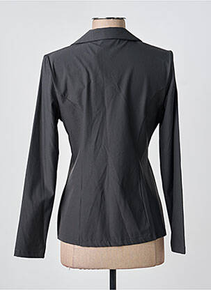 Blazer poches gris HBT femme
