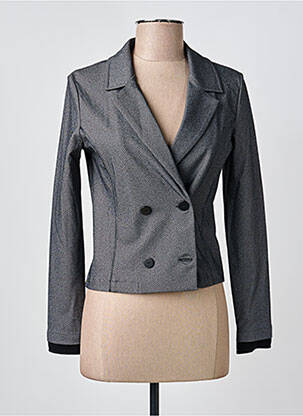 Blazer coupe cintrée gris HBT femme