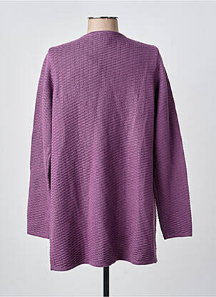 Gilet manches longues manches longues violet B.YOUNG femme