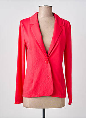 Blazer coupe cintrée rose HBT femme