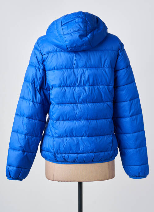 Doudoune poches a capuche bleu B.YOUNG femme