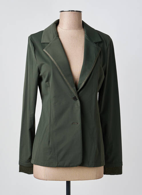 Blazer coupe cintrée vert HBT femme