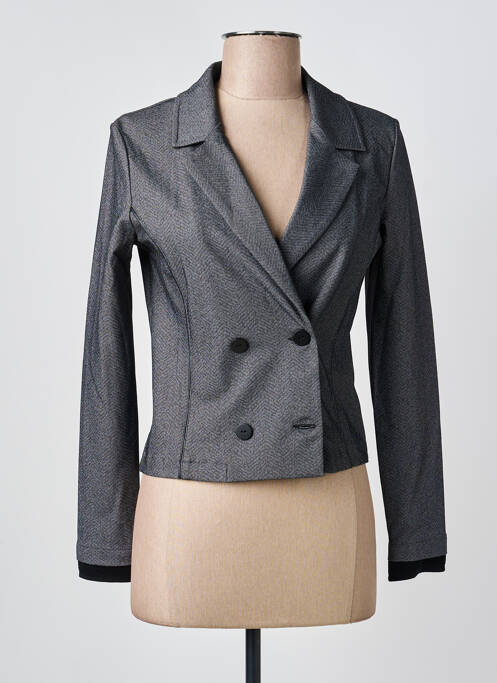 Blazer coupe cintrée gris HBT femme