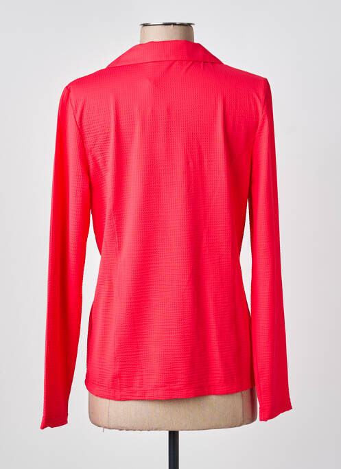 Blazer coupe cintrée rose HBT femme