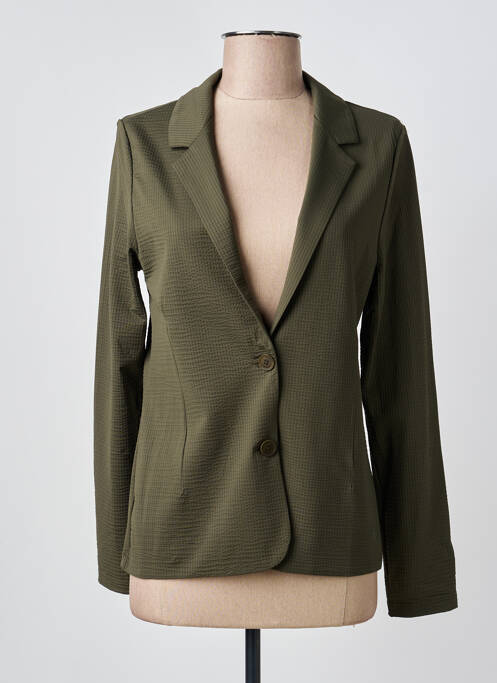 Blazer coupe cintrée vert HBT femme