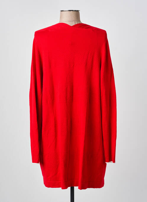 Gilet manches longues rouge STREET ONE femme