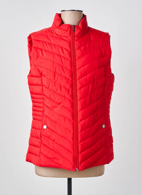 Doudoune poches sans capuche rouge CONCEPT  K femme