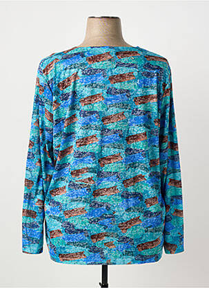 T-shirt manches longues manches longues bleu DIANE LAURY femme