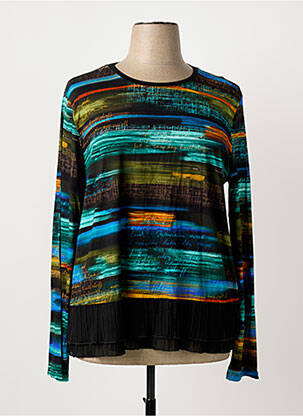 Top coupe cintrée manches longues noir TINTA STYLE femme