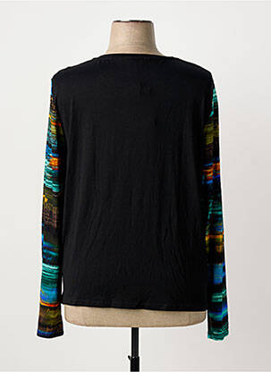 Top coupe cintrée manches longues noir TINTA STYLE femme