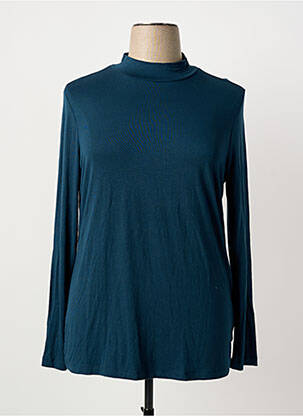 Sous-pull stretch manches longues vert STREET ONE femme