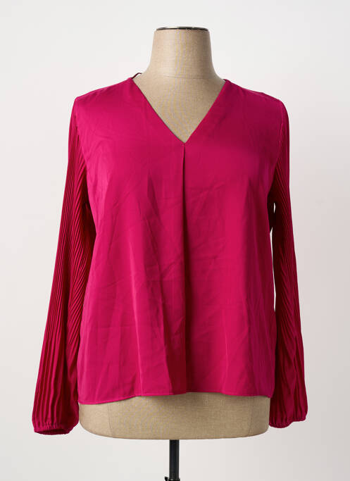 Blouse manches longues manches longues rose TINTA STYLE femme