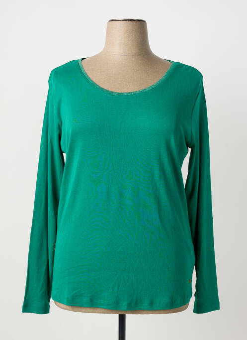 T-shirt vert C'EST BEAU LA VIE femme