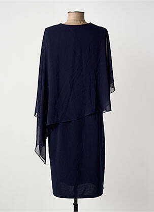 Robe mi-longue sans manche sans manche bleu UNICA PLUS femme