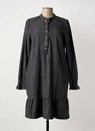 Robe mi-longue manches longues manches longues gris MUSTANG femme