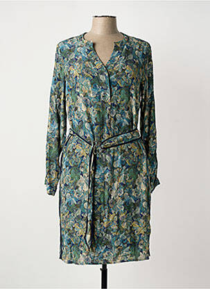 Robe mi-longue vert JULIE GUERLANDE femme