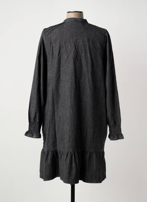Robe mi-longue manches longues manches longues gris MUSTANG femme