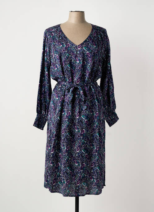 Robe mi-longue bleu LA FIANCÉE femme