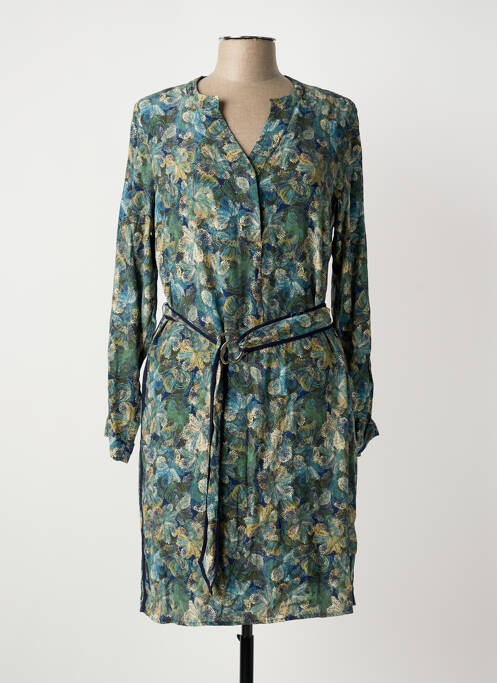 Robe mi-longue vert JULIE GUERLANDE femme