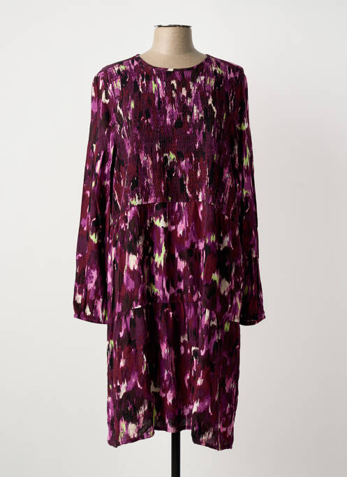 Robe mi-longue violet STREET ONE femme