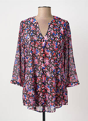 Chemisier bleu JULIE GUERLANDE femme