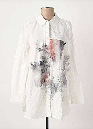 Tunique manches longues blanc CULTURE femme