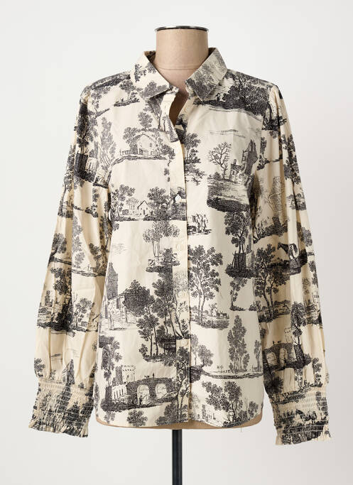 Chemisier beige CULTURE femme