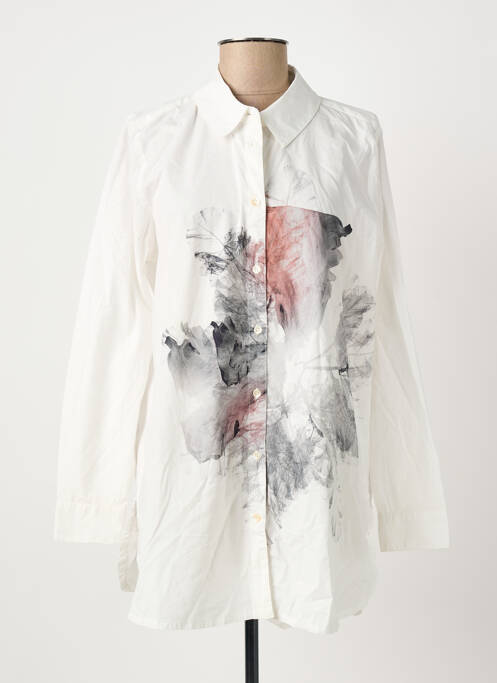 Tunique manches longues blanc CULTURE femme