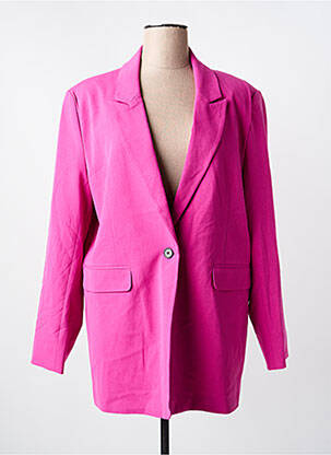 Blazer coupe cintrée rose B.YOUNG femme