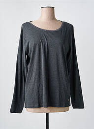 T-shirt manches longues manches longues gris C'EST BEAU LA VIE femme