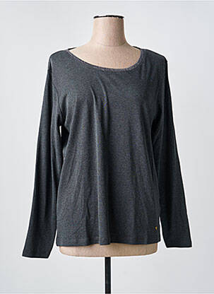 T-shirt manches longues manches longues gris C'EST BEAU LA VIE femme