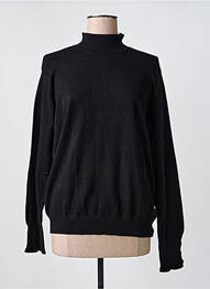 Pull manches longues manches longues noir C'EST BEAU LA VIE femme