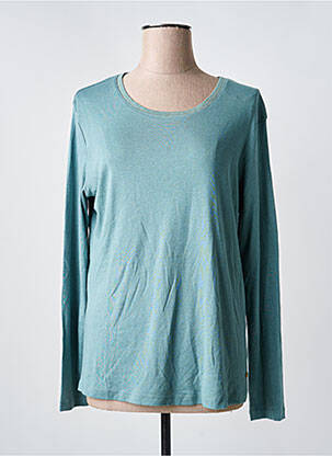 T-shirt manches longues manches longues vert C'EST BEAU LA VIE femme