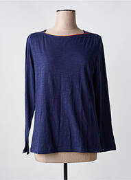T-shirt manches longues manches longues bleu LA FIANCEE DU MEKONG femme