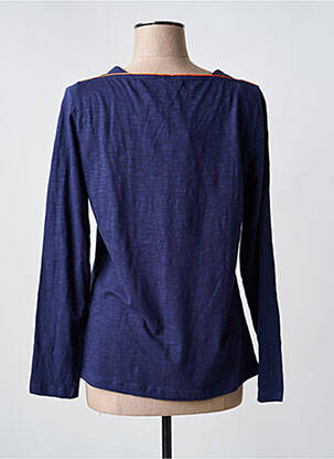 T-shirt manches longues manches longues bleu LA FIANCEE DU MEKONG femme