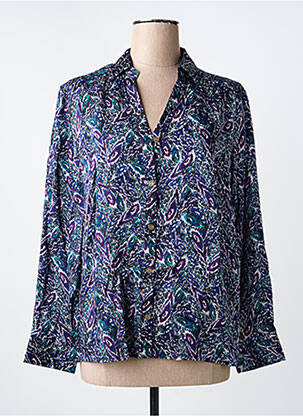 Chemisier bleu LA FIANCÉE femme