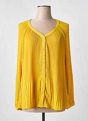 Chemisier jaune JULIE GUERLANDE femme