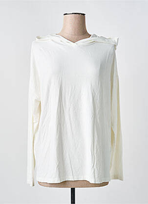 T-shirt coupe droite manches longues blanc STREET ONE femme