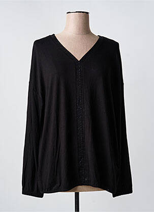 T-shirt noir STREET ONE femme