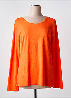 T-shirt orange CECIL femme