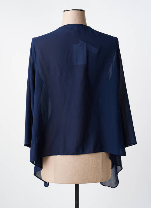 Veste casual coupe droite bleu TINTA femme