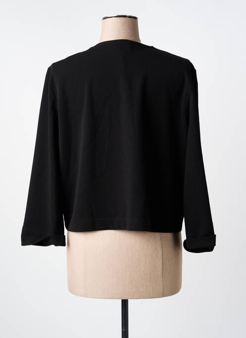 Veste casual coupe cintrée noir JULIE GUERLANDE femme