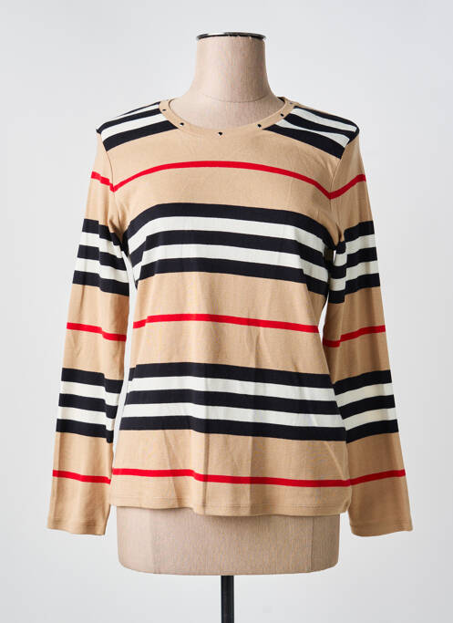 T-shirt manches longues manches longues beige KALISSON femme