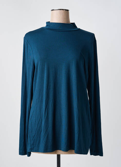 Sous-pull tissage jersey manches longues bleu STREET ONE femme