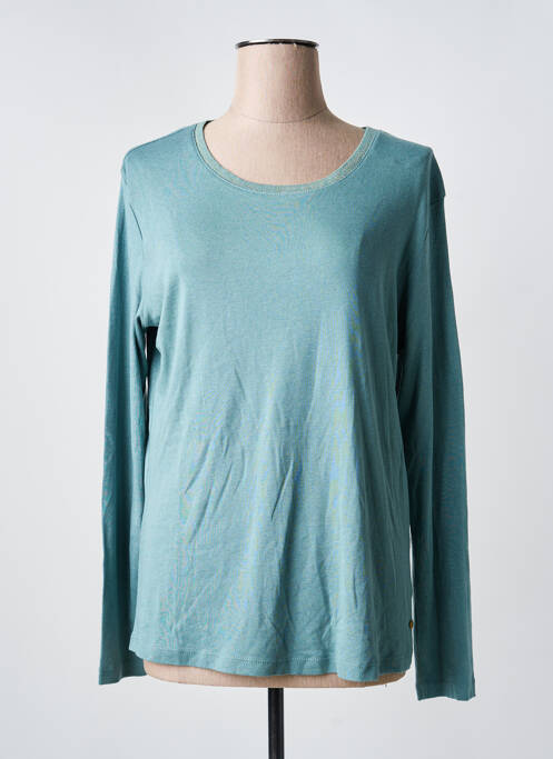 T-shirt manches longues manches longues vert C'EST BEAU LA VIE femme
