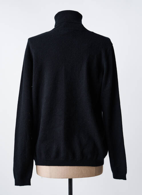 Pull col roulé noir JULIE GUERLANDE femme
