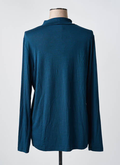 Sous-pull tissage jersey manches longues bleu STREET ONE femme